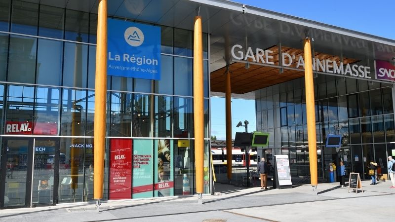 La gare d’Annemasse accueille le nouveau concept Relay