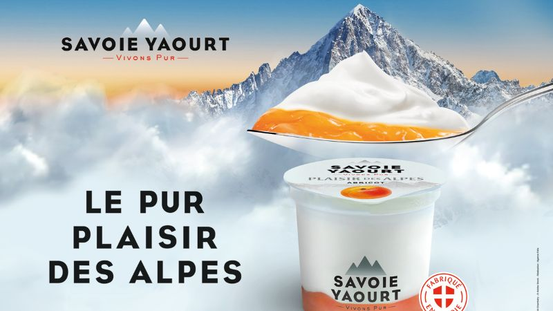 Savoie Yaourt se montre avec l'agence Félix