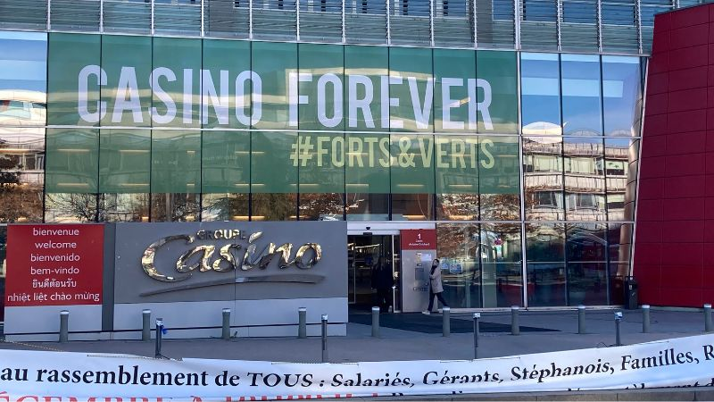 Casino supprime plus de 3 000 postes dans le cadre de son plan social