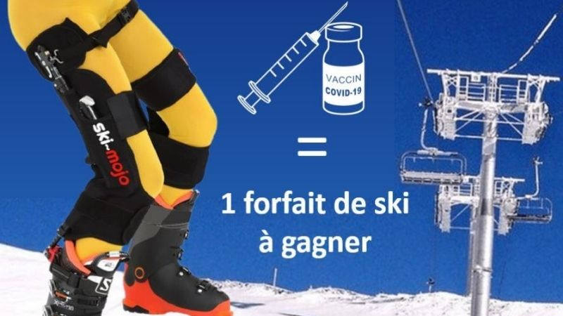 La start-up Ski-Mojo lance un jeu concours autour de la vaccination