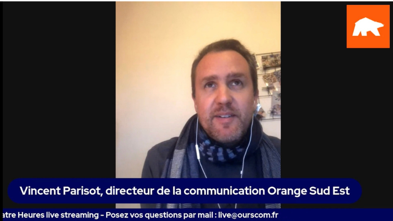 Le Quatre Heures live / Vincent Parisot (Orange)&nbsp;: « Une information courte et précise »