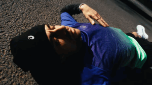 Primrose court pour Asics au Marathon de Paris