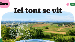 Iris Interactive concocte le site de la destination Gers