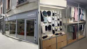 Craft pose ses valises à Chamonix pour sa première boutique européenne