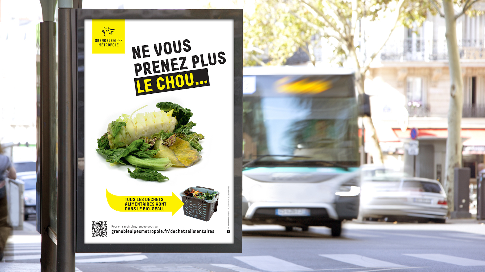 Grenoble Alpes Métropole incite au tri alimentaire
