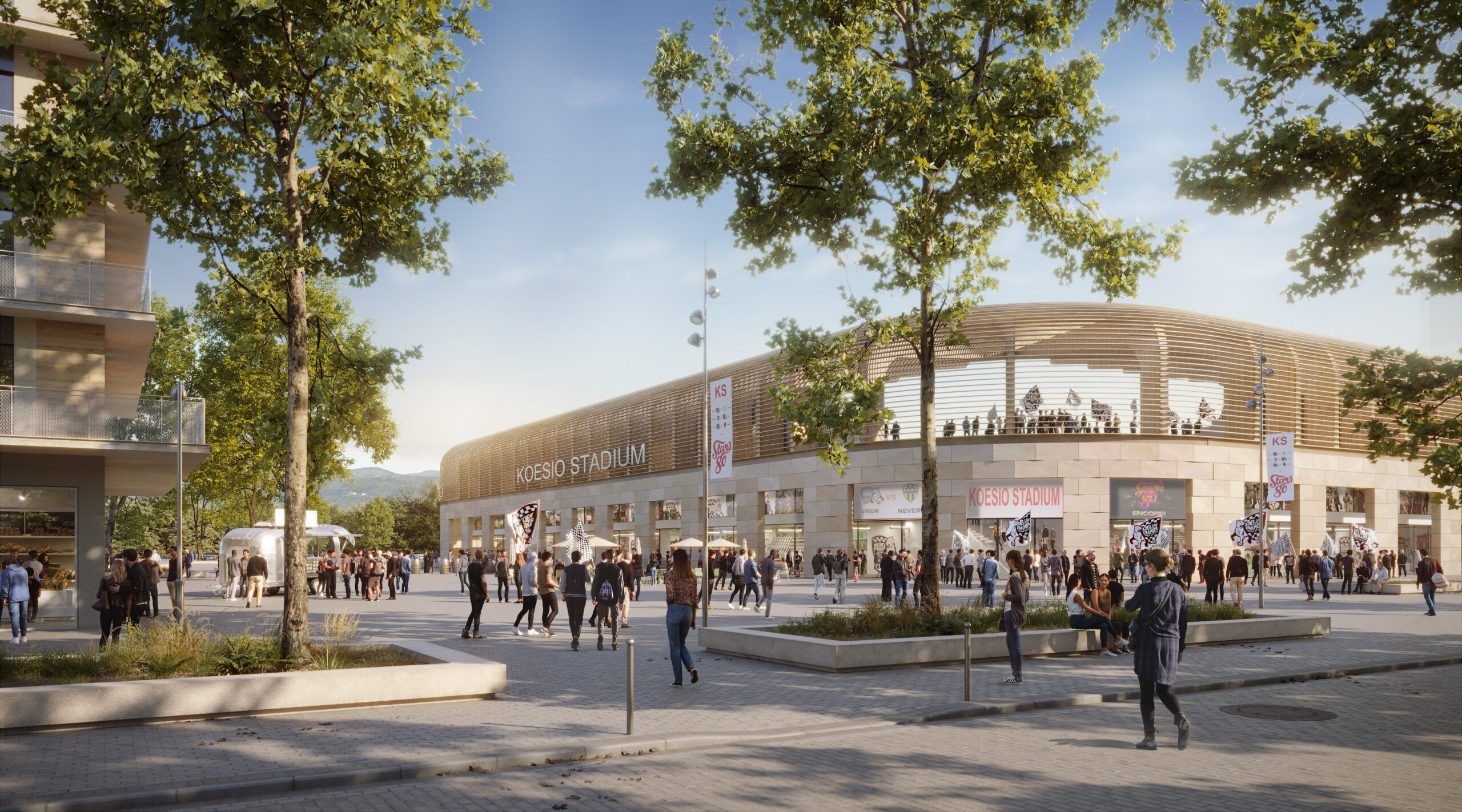 Koesio s'offre un stade à son nom