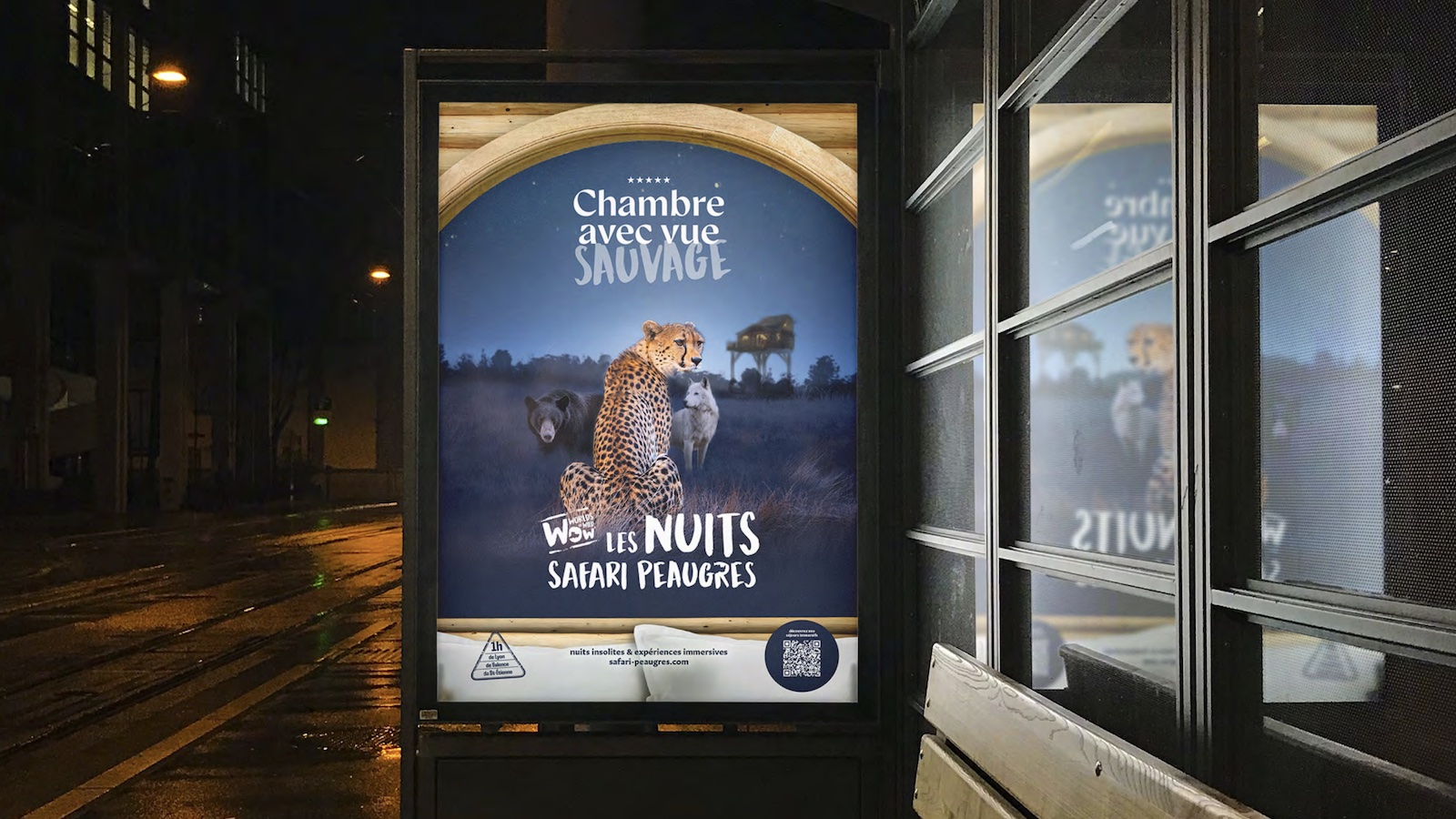 Du Bruit au balcon fait rugir le Wow Safari Peaugres