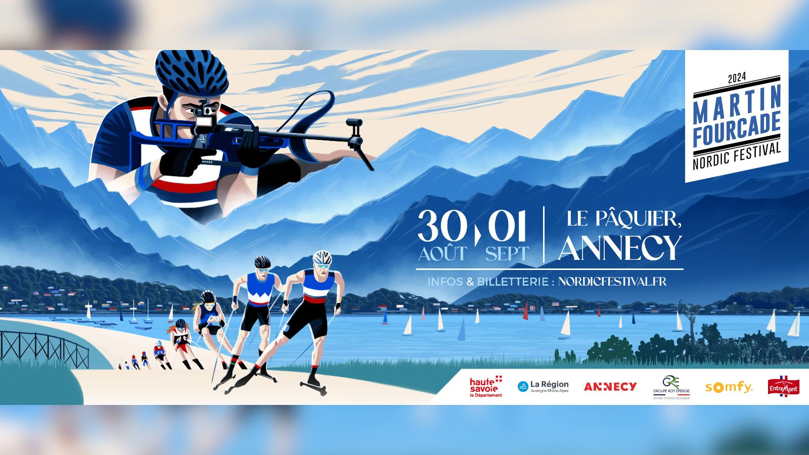 Martin Fourcade Nordic Festival : Annecy tire sa révérence