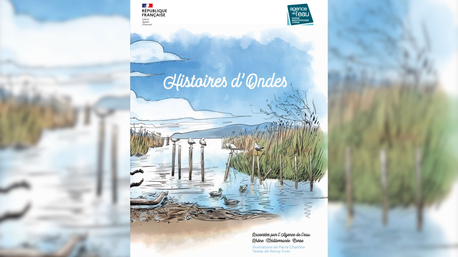 Bigbang met en page les histoires d’eau de l’agence de l'eau Rhône Méditerranée Corse