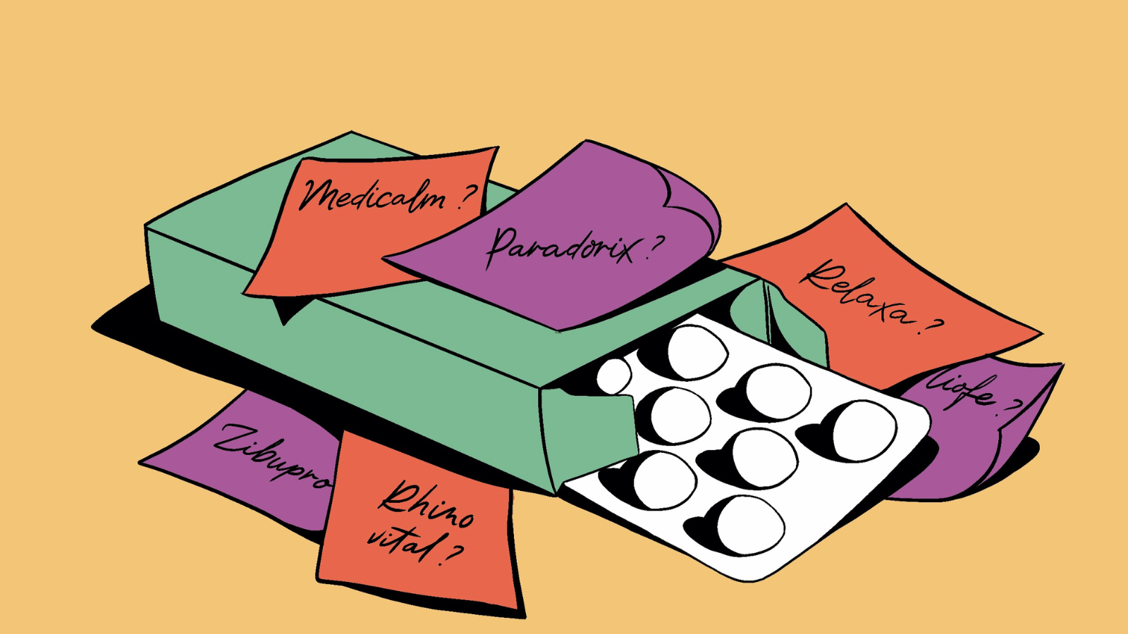Noms de médicaments : la science des mots