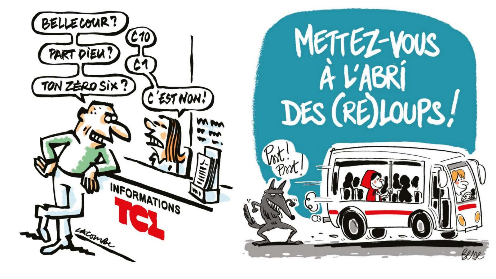 TCL mobilise le dessin de presse contre le harcèlement