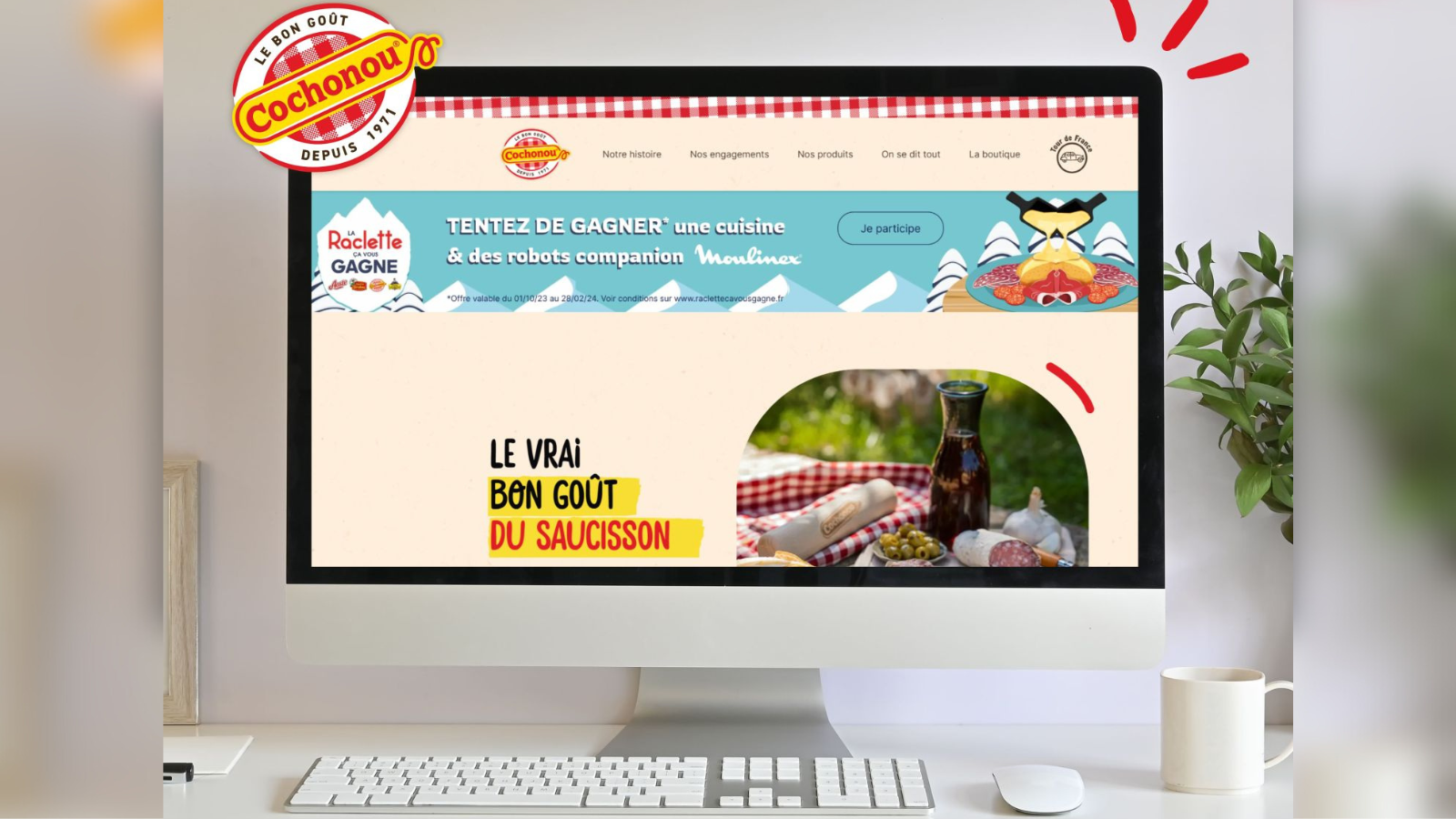 L’agence Lug revoit le site de Cochonou aux côtés d’Adjectif