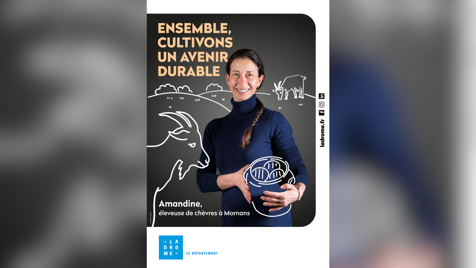 Le Département de la Drôme exprime son soutien aux agriculteurs