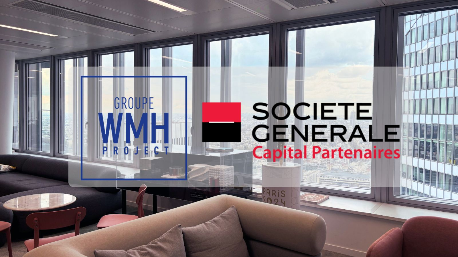 Le groupe WMH Project accueille Société Générale Capital Partenaires à son capital