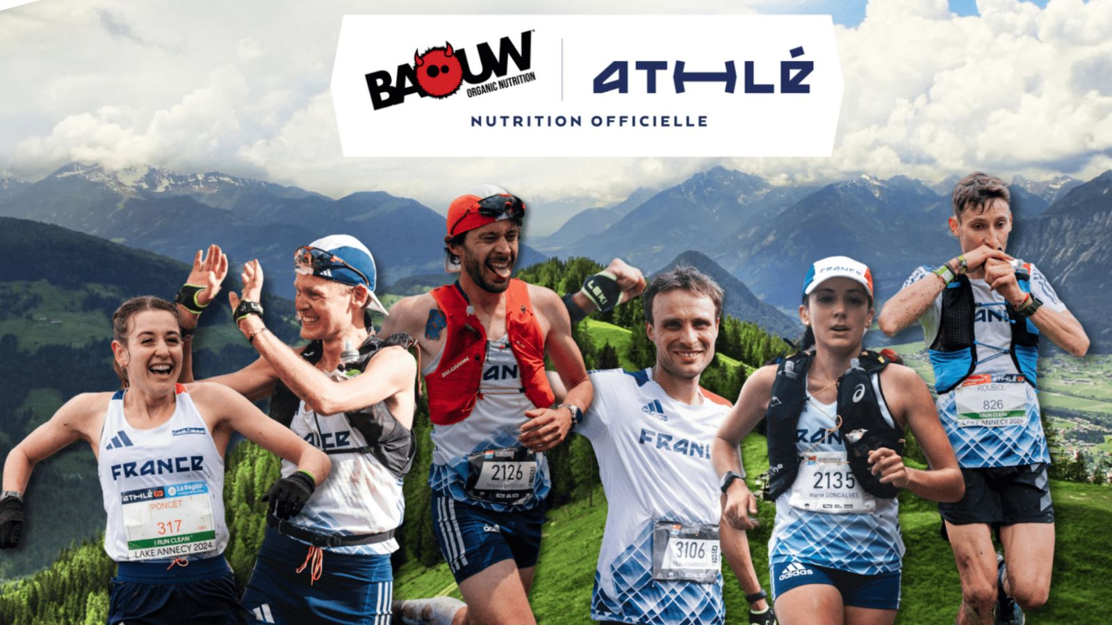 Baouw s'associe à la Fédération française d’athlétisme