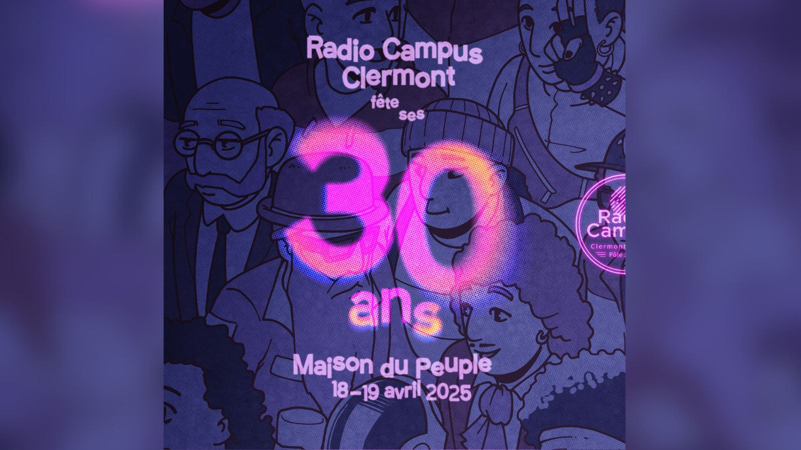 Radio Campus Clermont-Ferrand fête ses 30 ans avec un marathon radiophonique
