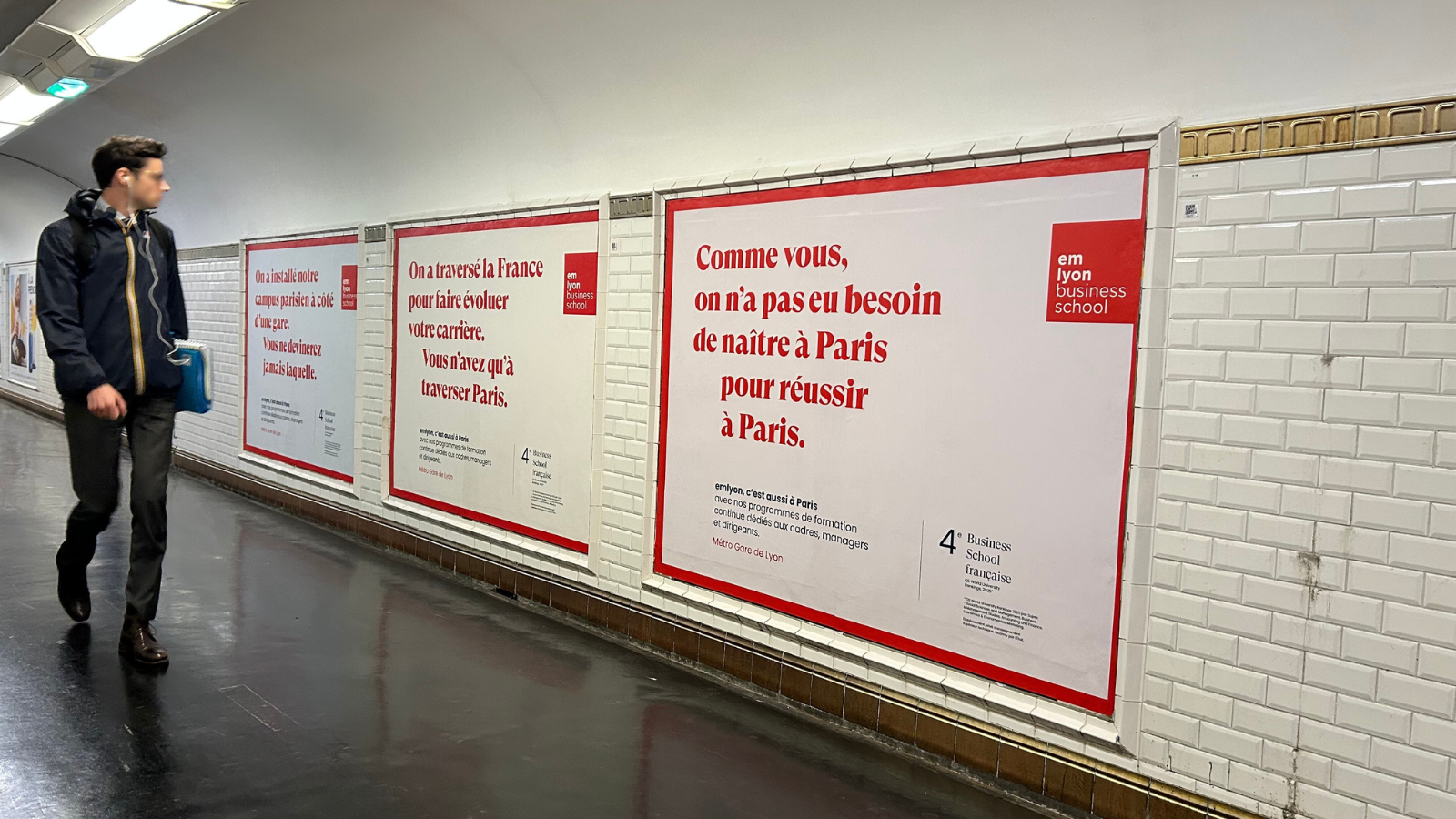 L'EM Lyon s'affiche à Paris