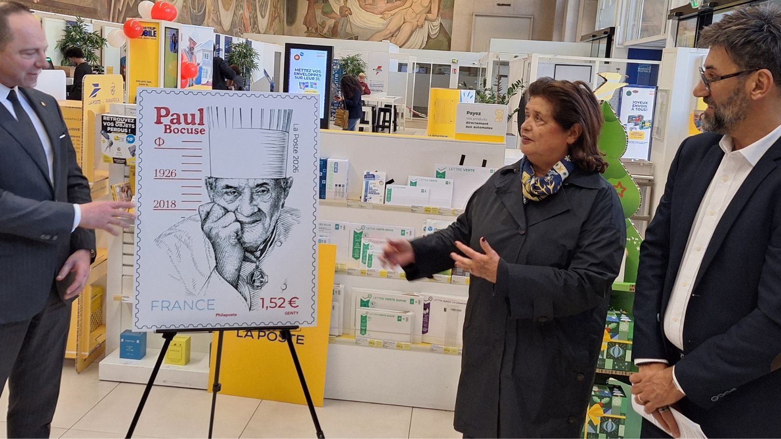 Paul Bocuse est timbré