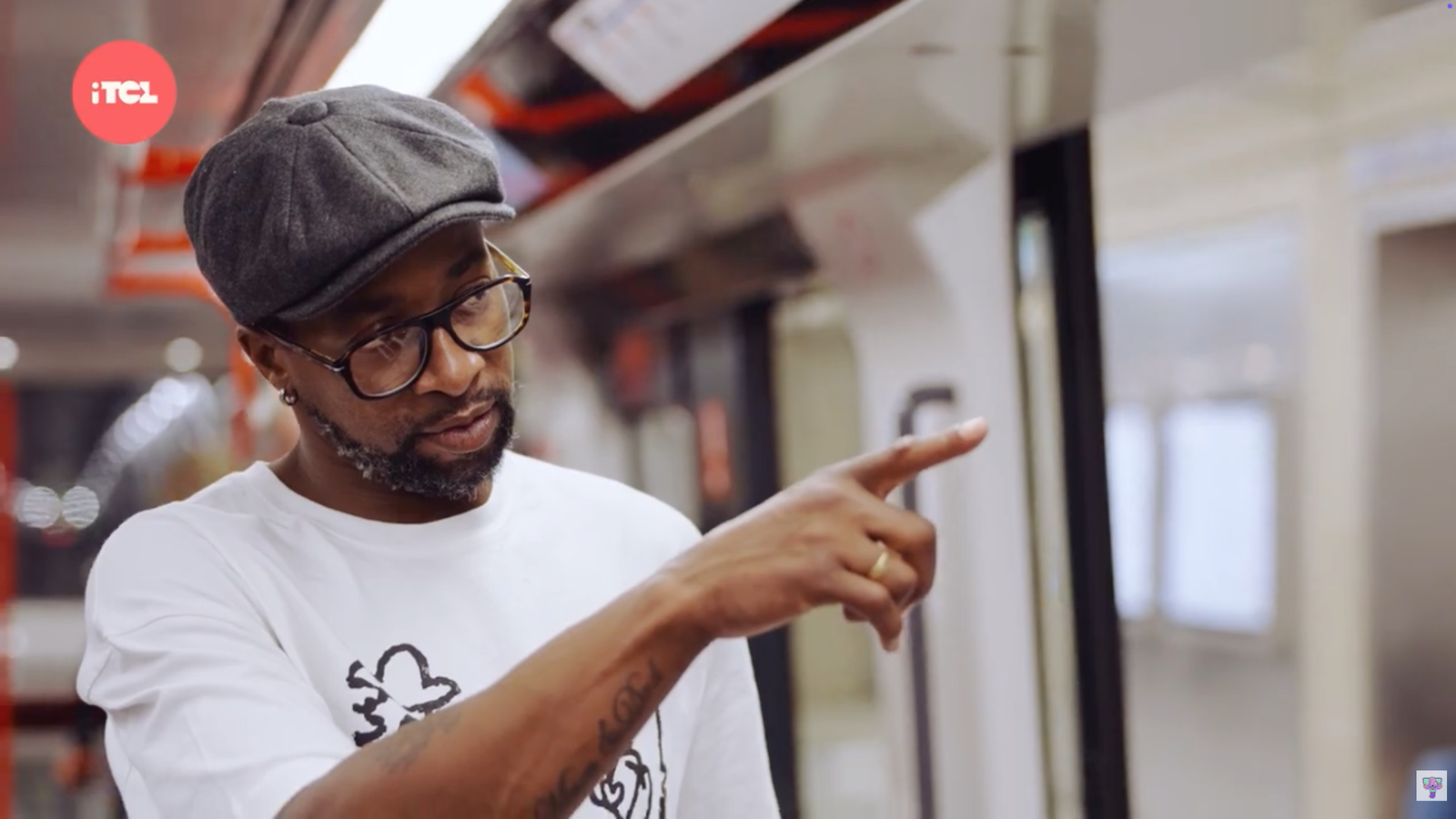 Action Visible et handicap investit le réseau TCL avec Sidney Govou