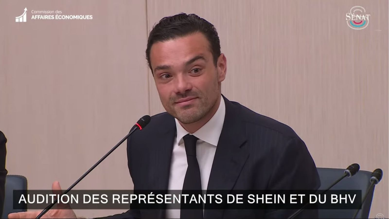BHV-Shein : Frédéric Merlin défend son pari controversé devant les sénateurs