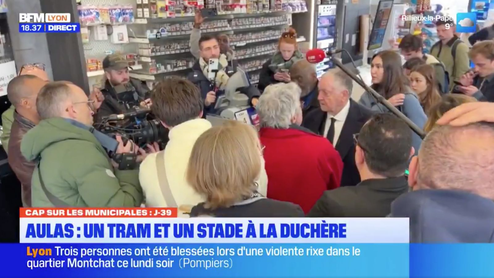 Jean-Michel Aulas accusé de filtrer l'accès de la presse à sa campagne