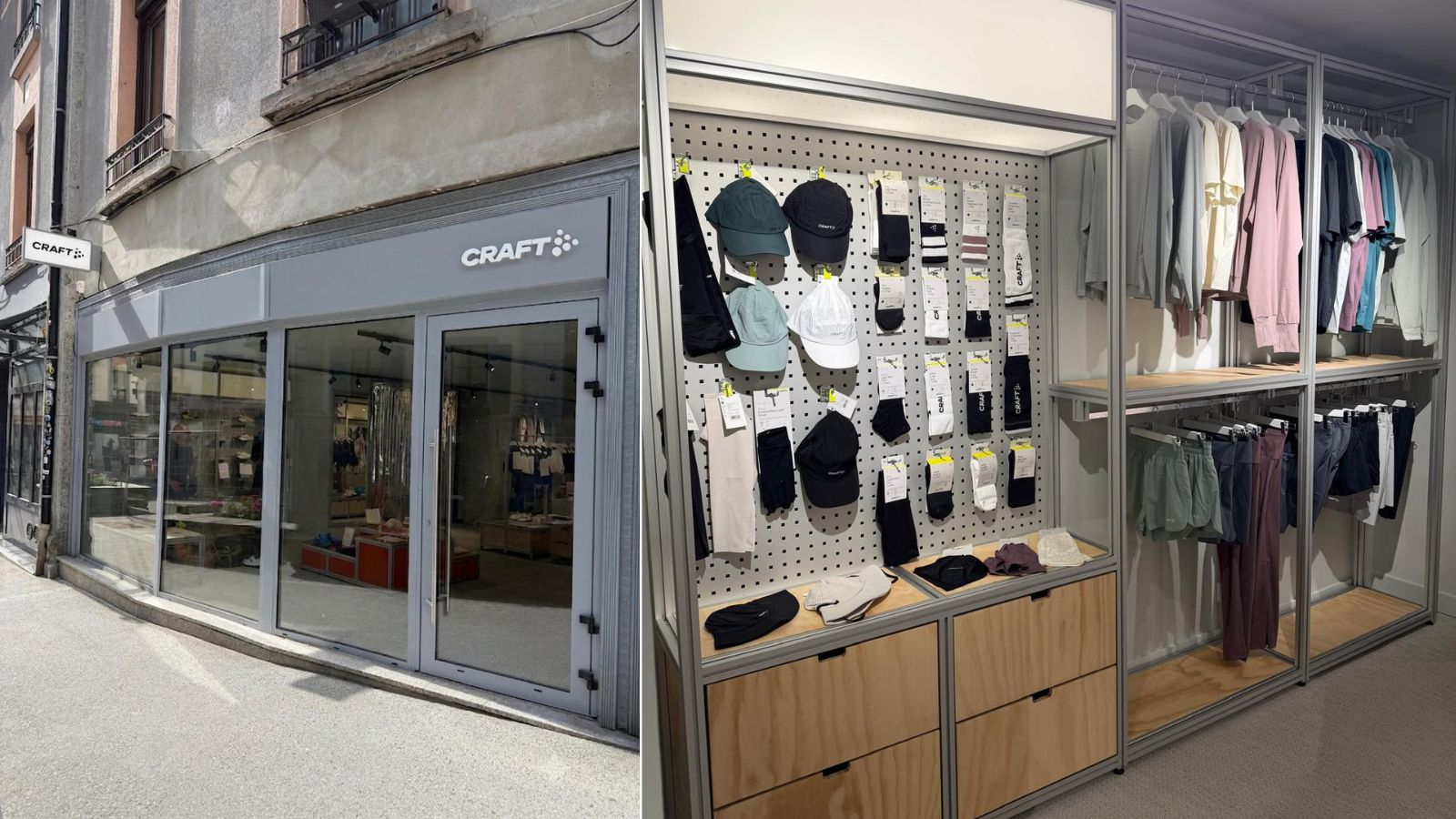 Craft pose ses valises à Chamonix pour sa première boutique européenne
