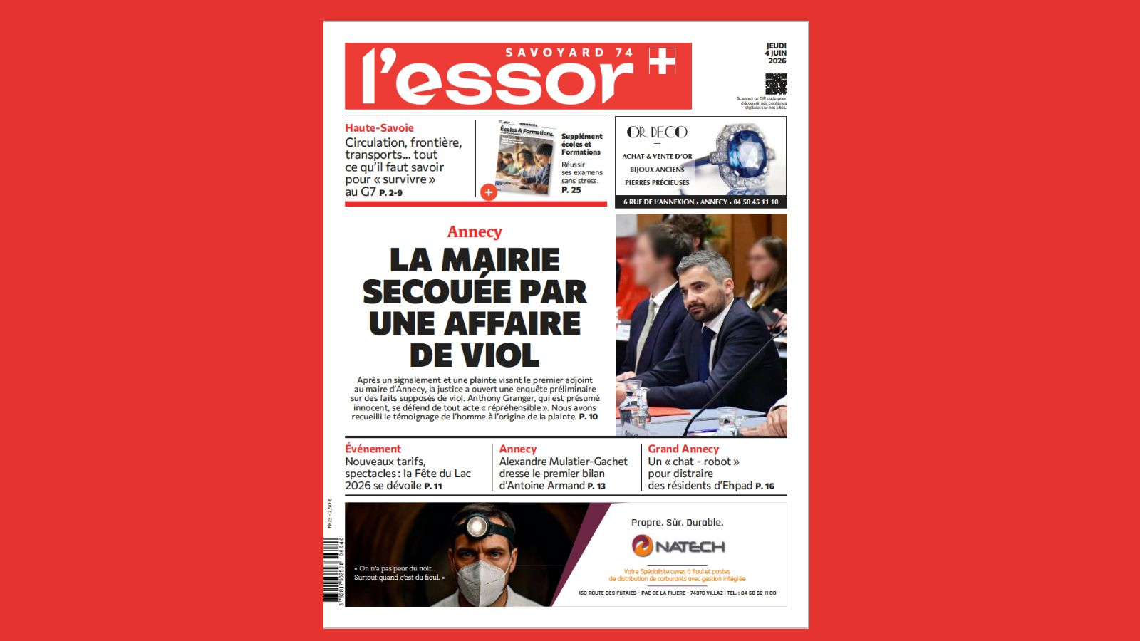 Qui veut faire taire « L’Essor Savoyard » ?