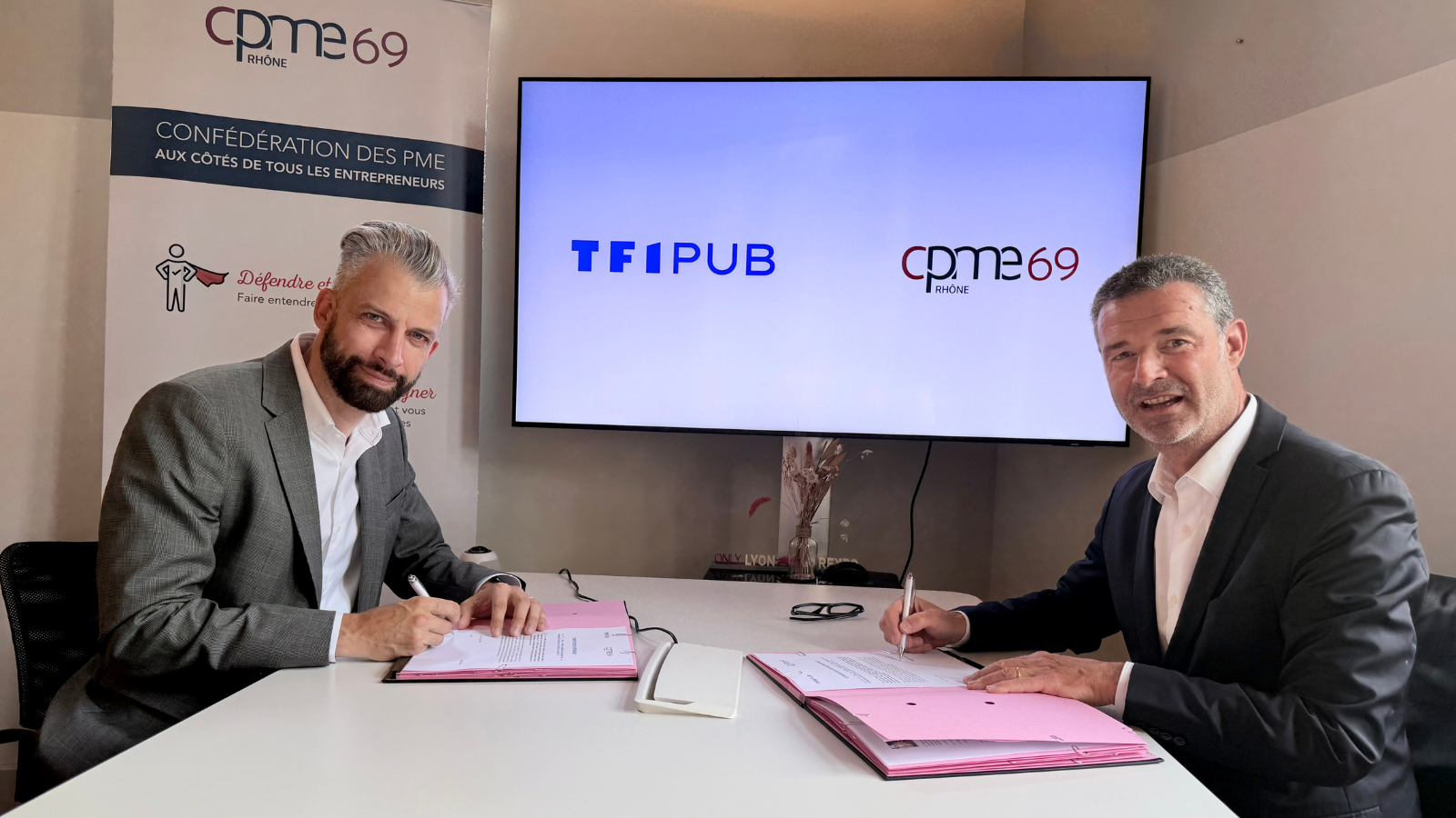 Les entreprises de la CPME du Rhône feront leur publicité sur TF1 AdManager
