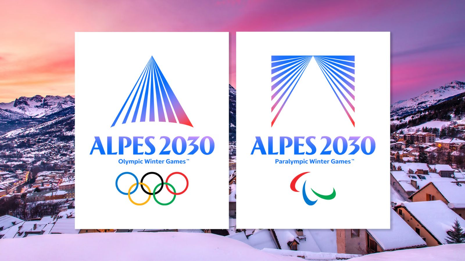 Jeux d'hiver 2030 : la montagne et la lumière pour emblèmes