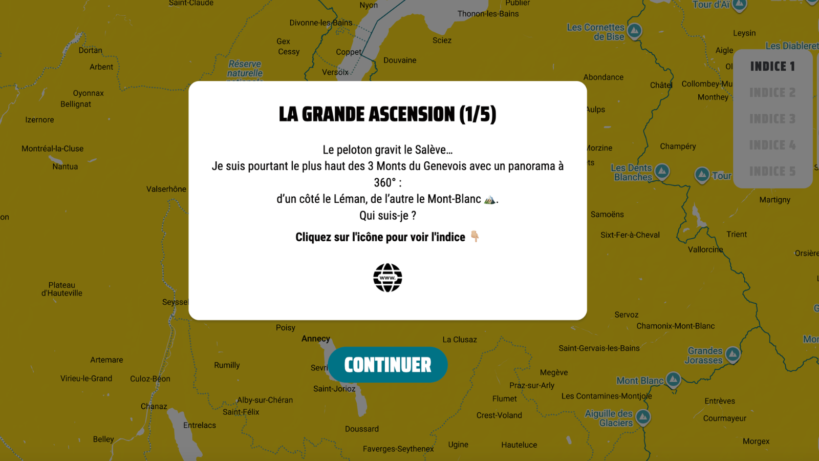Les Mont du Genevois fait son jeu de piste interactif