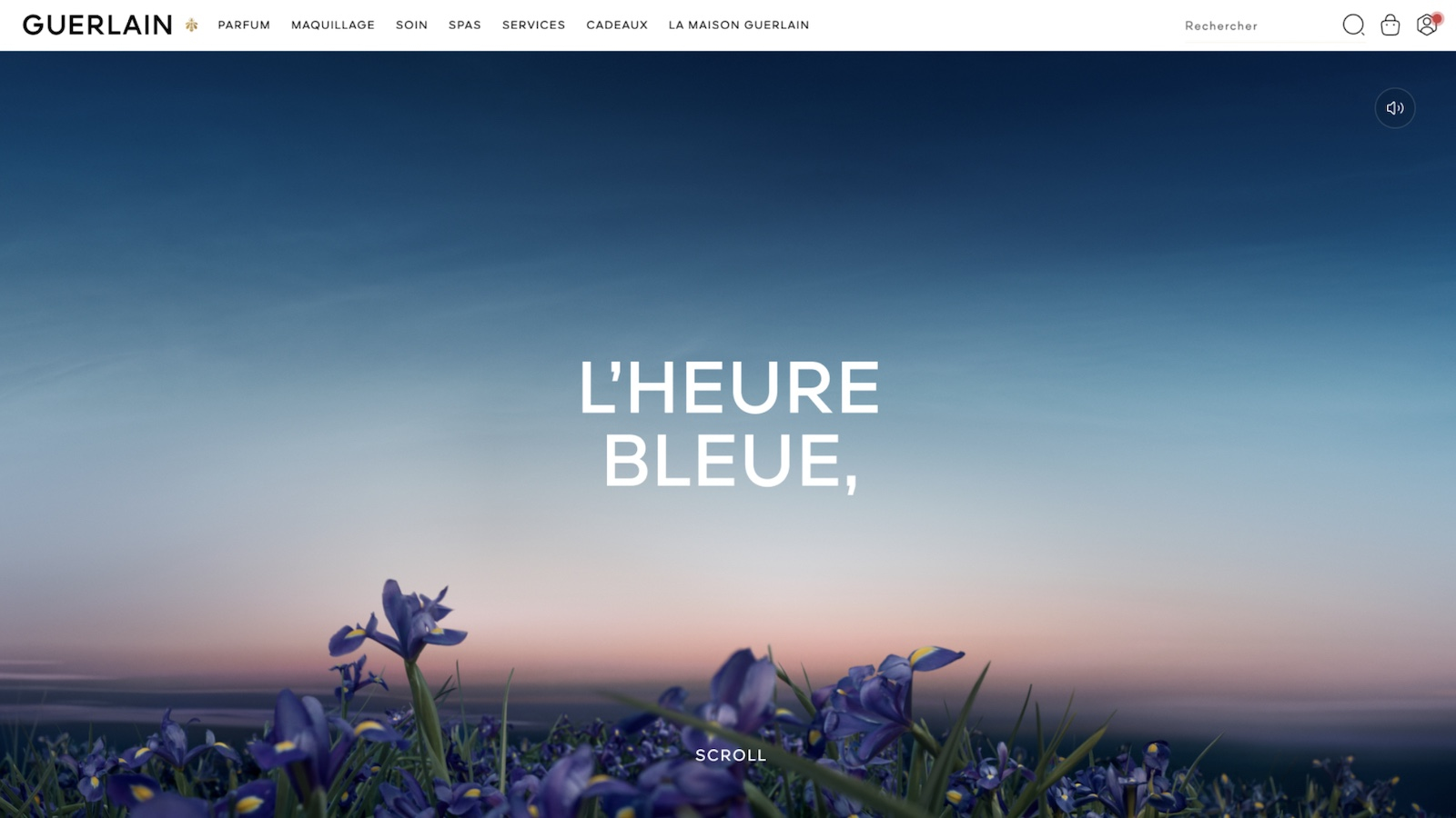 Cher ami met Guerlain à l’heure bleue