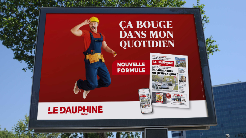 Adncom déplie la nouvelle formule du Dauphiné Libéré