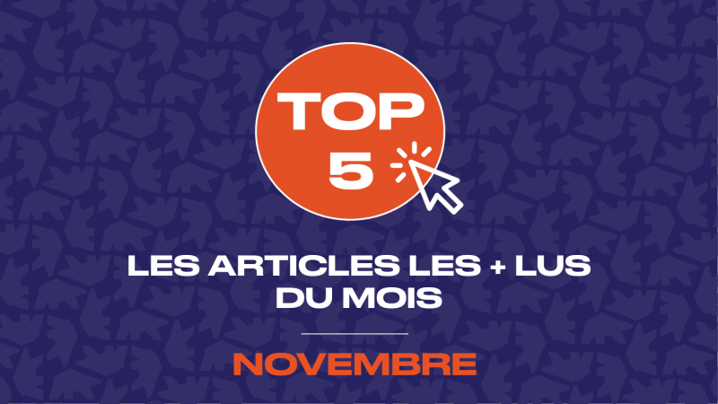 Top 5 : les articles les plus lus en novembre